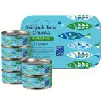 by Amazon Tonno in pezzi all'olio d'oliva, 6 x 145g