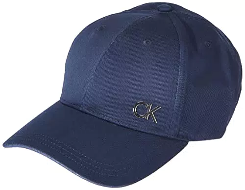 Calvin Klein Cappello Uomo Baseball CK Metal Bb Cap Regolabile