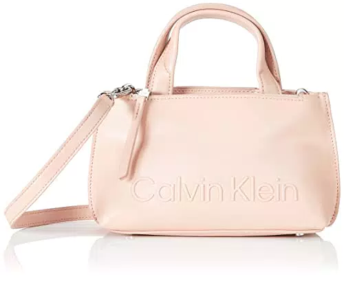 Calvin Klein CK Set Mini Tote, Borsa Donna, Café Au Lait