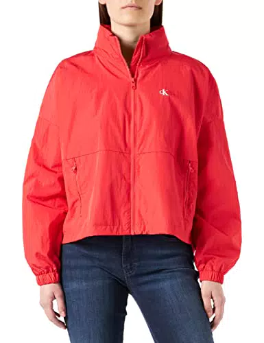 Calvin Klein Jeans Packable Crinkle Windbreaker Giacca