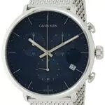 Calvin Klein Orologio Cronografo Quarzo Unisex Adulto con Cinturino in Acciaio Inox K8M2712N