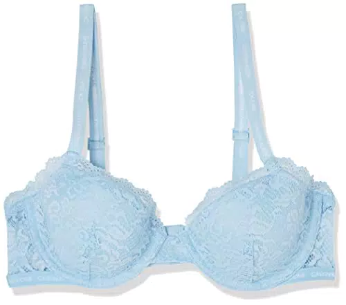 Calvin Klein Reggiseno Balconcino Donna Lght Lined Balcon Con Ferretto e Pizzo