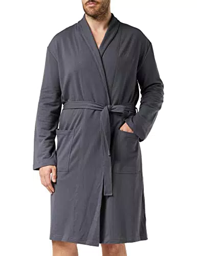 Calvin Klein Robe Vestaglia, Sleek Grey, S-M Uomo