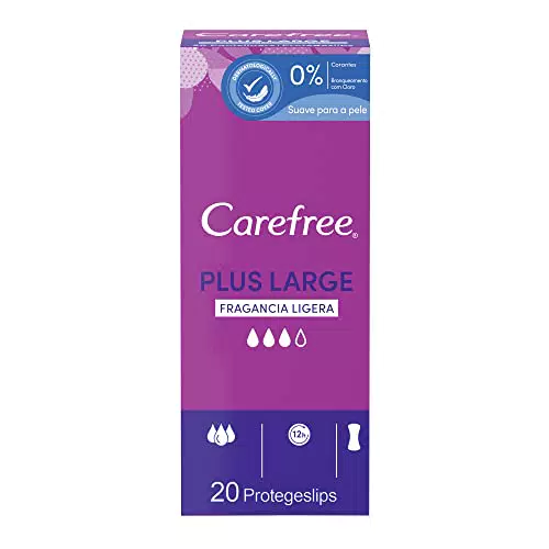 Carefree Protegeslips Plus Large Fragranza Leggera, 20 unità
