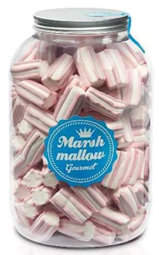 CASA DEL DOLCE Barattolo XXL marshmallow al Sapore di Vaniglia 