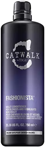 Catwalk by TIGI Fashionista Balsamo Antigiallo Tonalizzante Viola per Capelli Colorati e Biondi Naturali