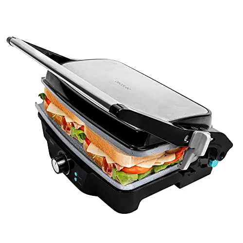 Cecotec Rock'nGrill 1500 Stone Ceramic Mix&Grill. 1500 W