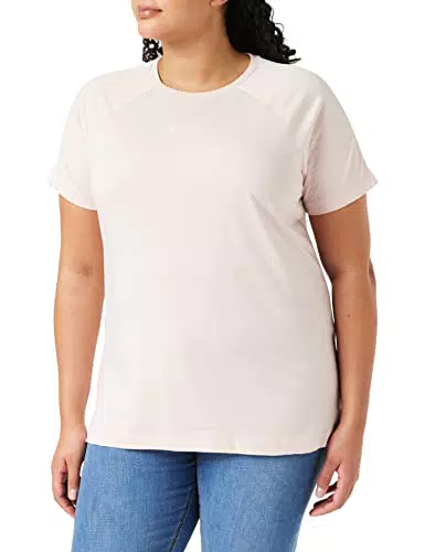 Champion Sport Tape S-S T-shirt, Donna, Rosa Antico