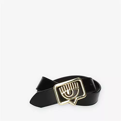 Chiara Ferragni Cinta Donna fibbia logo 72sb6f04 90 nero