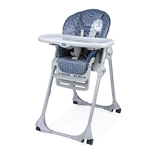 Chicco Polly Easy Seggiolone Pappa Evolutivo per Bambini da 6 Mesi a 3 Anni
