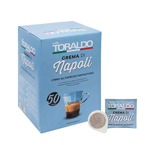 Cialde Caffè Toraldo miscela Crema di Napoli ESE 44 mm