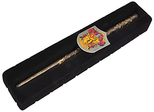 Ciao- Bacchetta Hermione Granger con Stemma Gryffindor in Scatola Clip