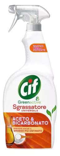 Cif Sgrassatore Universale, Sgrassatore Cucina con Aceto e Bicarbonato