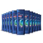 Clear Shampoo Extra Freschezza 24 ore, confezione risparmio 12 x 225 ml
