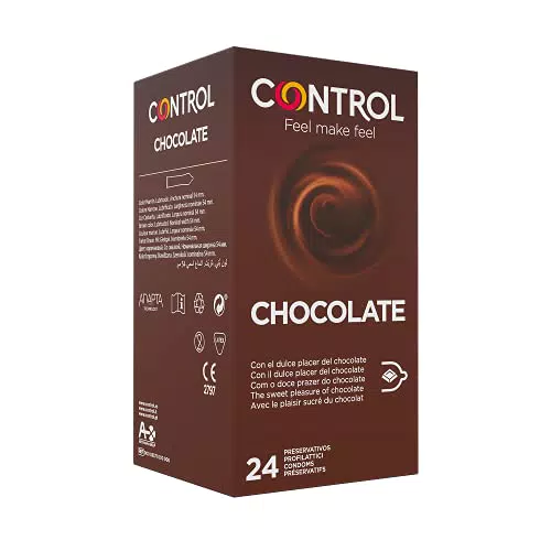 Control Chocolate Preservativi Aromatizzati al Cioccolato - 24 Profilattici
