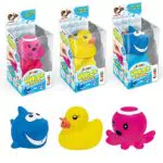 CRAZE Funnyz 3 Set Bombe da Bagno per Bambini, profumate con Giocattoli Color Bath