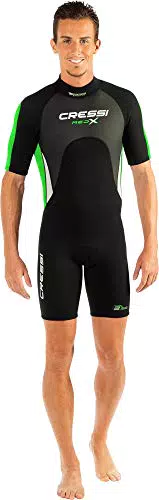 Cressi Med X Man, Muta Shorty in Neoprene Bifoderato 2.5 mm High Stretch Uomo