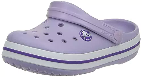 Crocs Crocband Clog K, Zoccoli Unisex - Bambini e ragazziavender Neon Purple