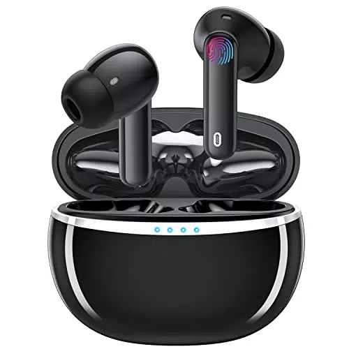 Cuffie Bluetooth 5.3 Auricolari Wireless Senza Fili in Ear Sport con 4 Microfono