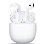Godyse Cuffie Bluetooth, Auricolari Bluetooth 5.3, bianco