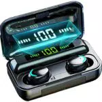 Cuffie Bluetooth, Cuffie Wireless, Auricolari Bluetooth 5.1 Senza Fili con Microfono