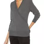 Daily Ritual Maglione a Portafoglio Ultra Morbido Donna