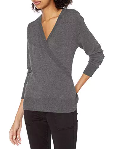 Daily Ritual Maglione a Portafoglio Ultra Morbido Donna