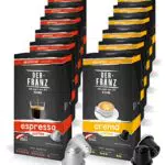 Der-Franz Capsule di caffè compatibili Nespresso, 12 x 10 Capsule
