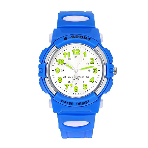 DTKID Orologio analogico per bambini per adolescenti