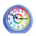DTKID Sveglie silenziose Orologi da tavolo alimentati a batteria senza ticchettio da comodino Ampio display luminoso Funzione snooze per camera da letto Ufficio