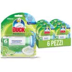 DUCK Fresh Discs - Gel Igienizzanti WC, 6 Applicatori, 36 Dischetti, Profumo Lime
