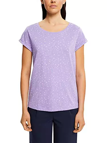 edc by Esprit 992cc1k323 T-Shirt, 563/Lilac 4