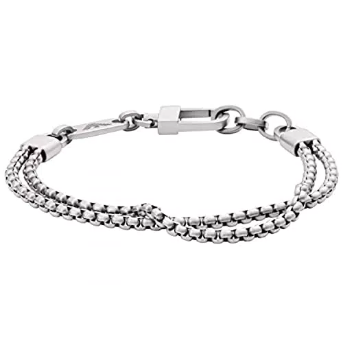 Emporio Armani Bracciale in Acciaio Inossidabile da Uomo