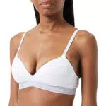 Emporio Armani Logo Imbottito a Triangolo Bra Iconic Reggiseno