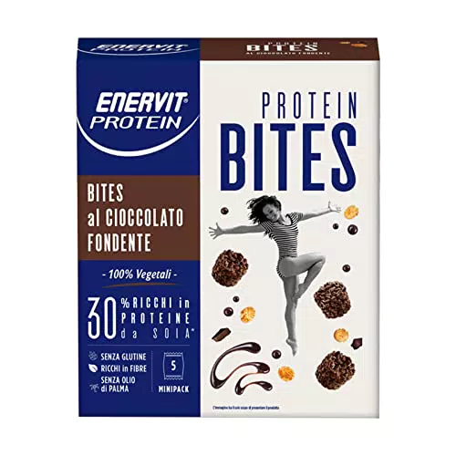 Enervit, Bites con Cioccolato Fondente, Porzioni Monodose