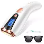 Epilatore Luce Pulsata Kismi, IPL Epilatore Laser Peli per Donna e uomo