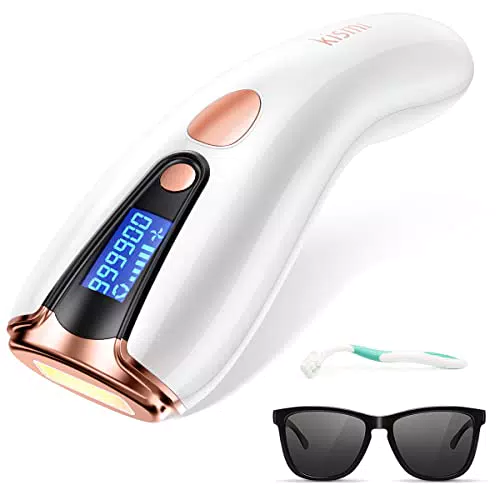 Epilatore Luce Pulsata Kismi, IPL Epilatore Laser Peli per Donna e uomo