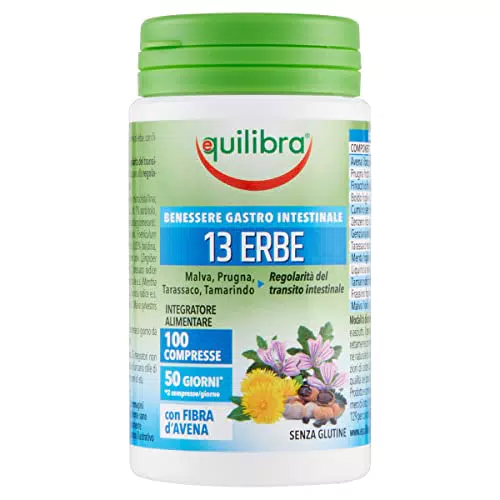 Equilibra Integratori Alimentari, 13 Erbe, Integratore a Base di un Mix di Erbe