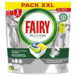 Fairy Platinum Detersivo Pastiglie Lavastoviglie, Brillantante