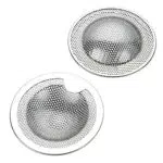 Fayomir Scolapasta in Acciaio Inox, 2 Pezzi, Piccolo Filtro