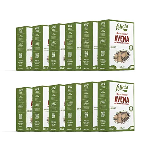 Felicia Mezzi Rigatoni Con Avena - 340 g