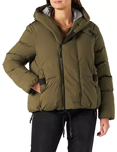 G-STAR RAW G-Whistler Short pdd Jkt Giacche, Green, M da Donna