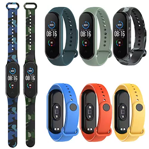 GeeRic Cinturini Compatibile per Xiaomi Mi Band 6/5