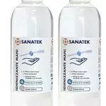 Gel Igienizzante Mani - 2 Confezioni da 1000 Ml - Antibatterico Alcol 70% - Disinfettante Per Mani Senza Risciacquo - Non Secca E Non Irrita Le Mani - Dispenser A Pressione