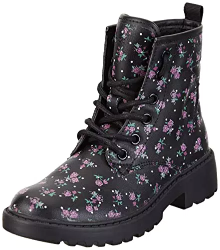 Geox J Casey Girl G, Stivaletti Bambine e ragazze, Nero