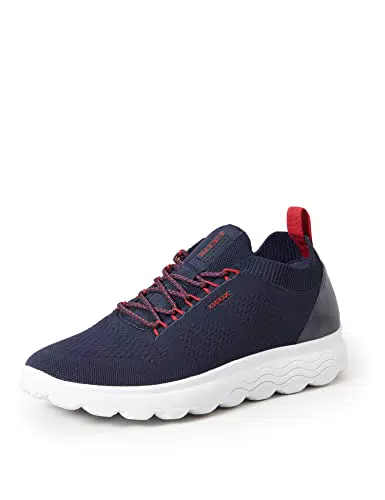 Geox U Spherica A, Sneakers Uomo, Blu
