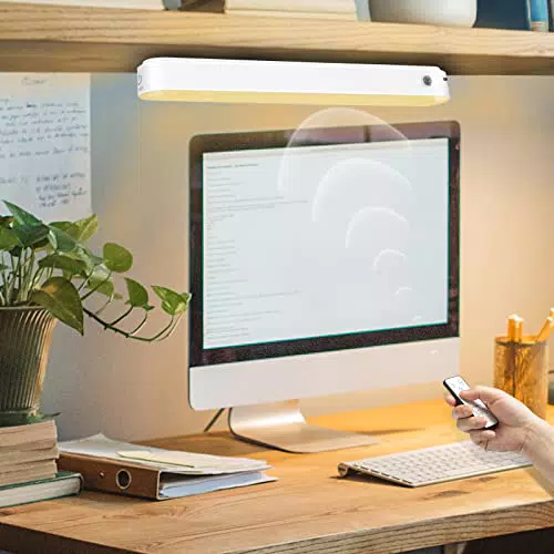 Grelae Lampada da Scrivania Senza Fili, Lampade da Tavolo LED Magnetica con Telecomando