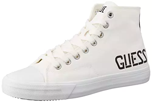 Guess EDERLE Hi II, Sneaker Uomo, White