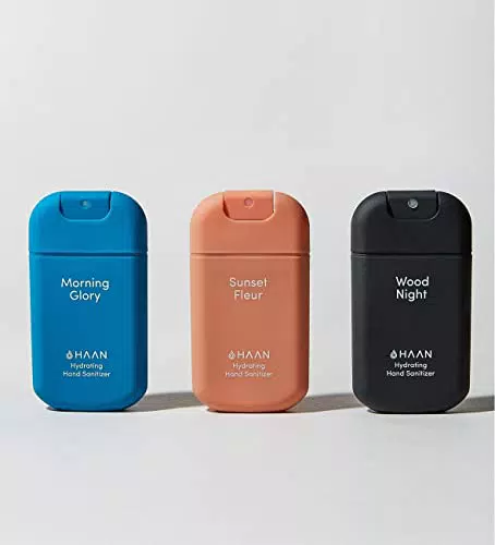 HAAN - Spray igienizzante per mani ricaricabile - Confezione 3 x 30 ml - Igienizzante