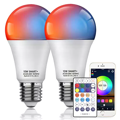 HaoDeng Lampadine intelligenti bluetooth